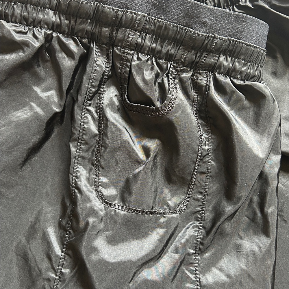 Nike Women's Black Running Shorts with Compression - Picture 5 of 6